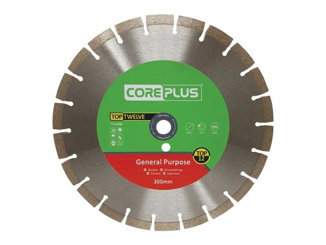 CORE PLUS TOP TWELVE GENERAL PURPOSE DIAMOND BLADE 300MM