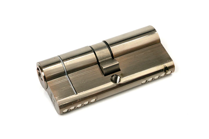 FTA 45825 POLISHED BRONZE 35/35 5PIN EURO CYLINDER KA