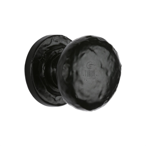 CUPBOARD KNOB BLACK ANTIQUE 38MM