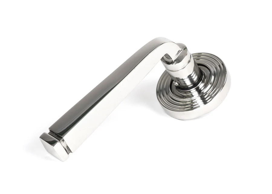 FTA 50079 POLISHED MARINE SS (316) AVON ROUND LEVER ON ROSE SET (BEEHIVE) - UNSPRUNG
