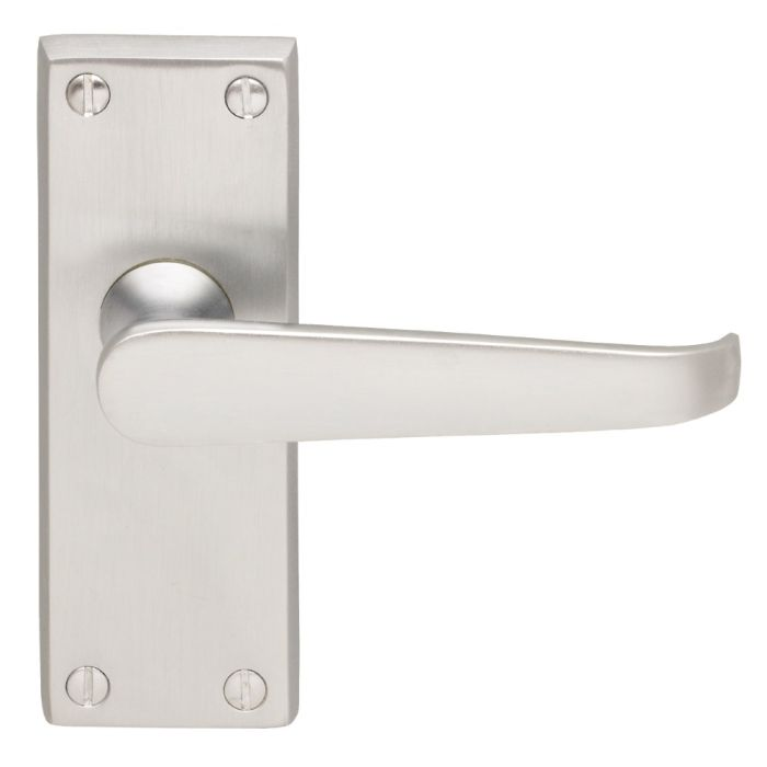 VICTORIAN LEVER LATCH SATIN CHROME