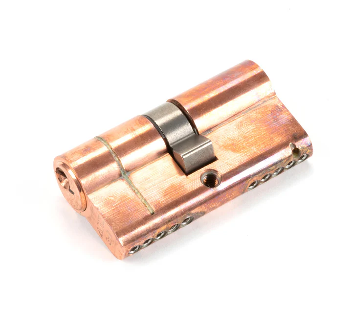 FTA 45821 POLISHED BRONZE 30/30 5PIN EURO CYLINDER KA
