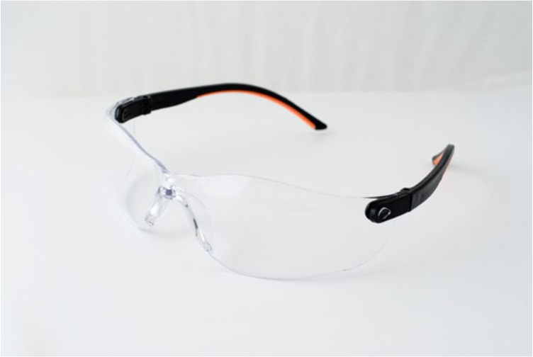 MONTANA SAFETY GLASSES WITH CLEAR LENS & HANG CORD  