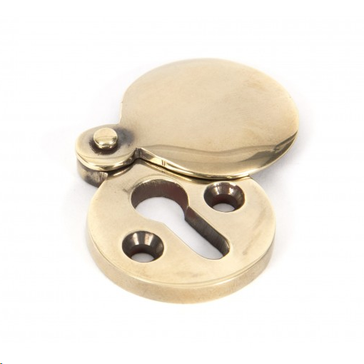 FTA 83805 AGED BRASS 30MM ROUND ESCUTCHEON