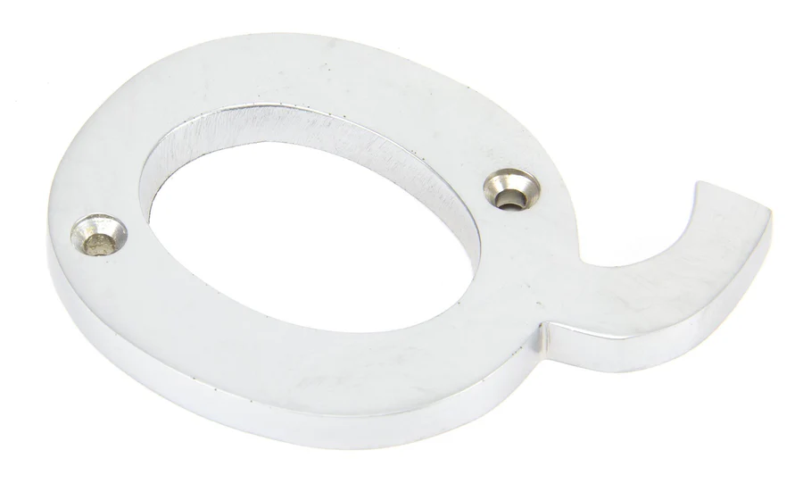 FTA 83804Q SATIN CHROME LETTER Q