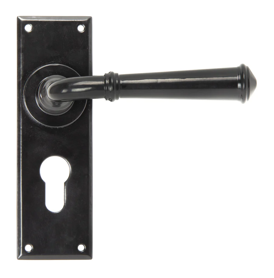 FTA 92060 BLACK REGENCY LEVER EURO LOCK SET