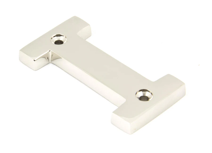 FTA 90303I POLISHED NICKEL LETTER I