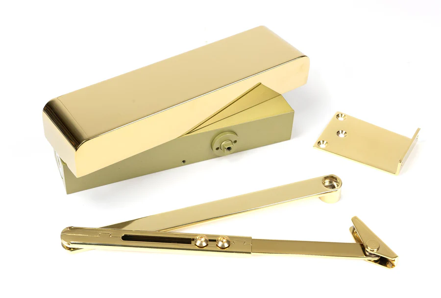 FTA 50108 POLISHED BRASS SIZE 2-5 DOOR CLOSER & COVER