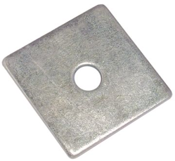 SQUARE PLATE WASHER - A2 STAINLESS STEEL M12 X 50 X 3.0MM