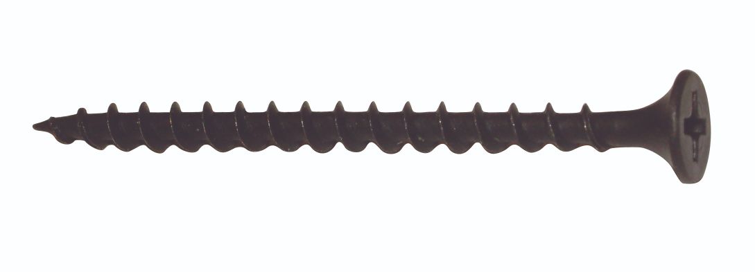 DRYWALL SCREW - COARSE THREAD 4.8 X 100MM BLACK PHOSPHATE