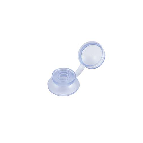 STRAP CAP SEALING COVER CAPS - CLEAR M 6