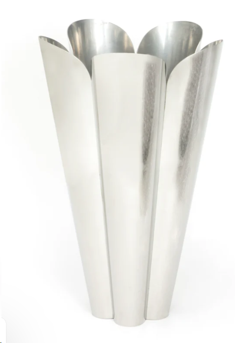 FTA 50754 SATIN MARINE SS (316) 30CM FLORA POT