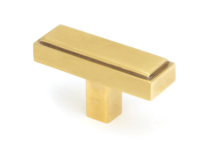 FTA 50504 AGED BRASS SCULLY T-BAR