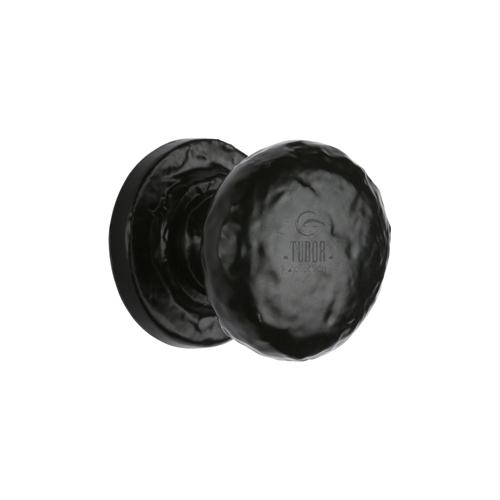 CUPBOARD KNOB BLACK ANTIQUE 25MM