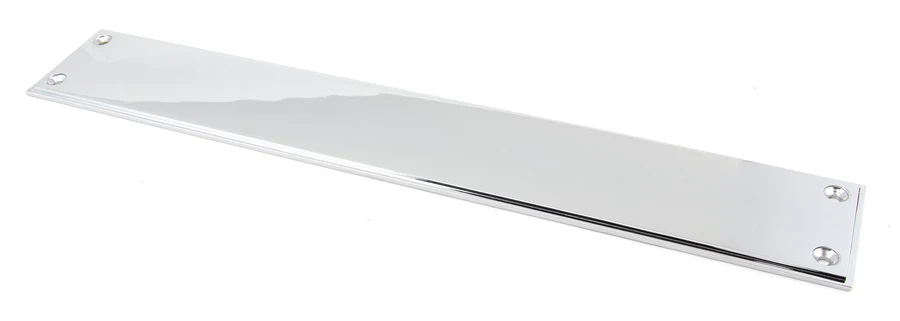 FTA 45385 POLISHED CHROME 425MM ART DECO FINGERPLATE