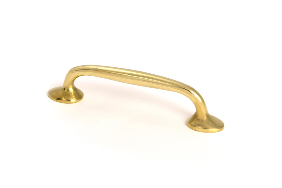 FTA 52093 POLISHED BRASS REGENCY PULL HANDLE - SMALL