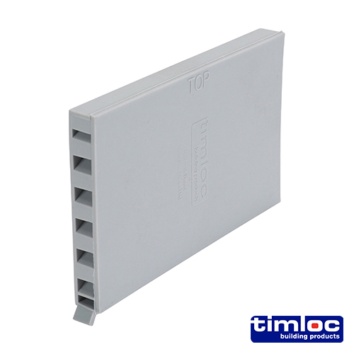 TIMLOC CAVITY WALL WEEP VENT 65 X 10 X 100MM GREY (BOX OF 50)
